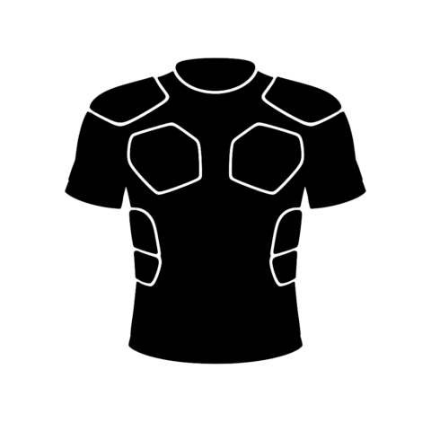 Body Armour Tech Rugby Shoulder Pads