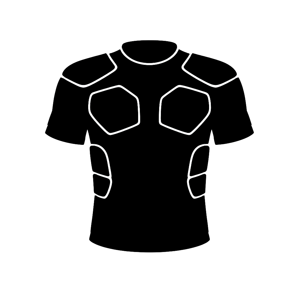 Gilbert Kids XP500 Rugby Shoulder Pads