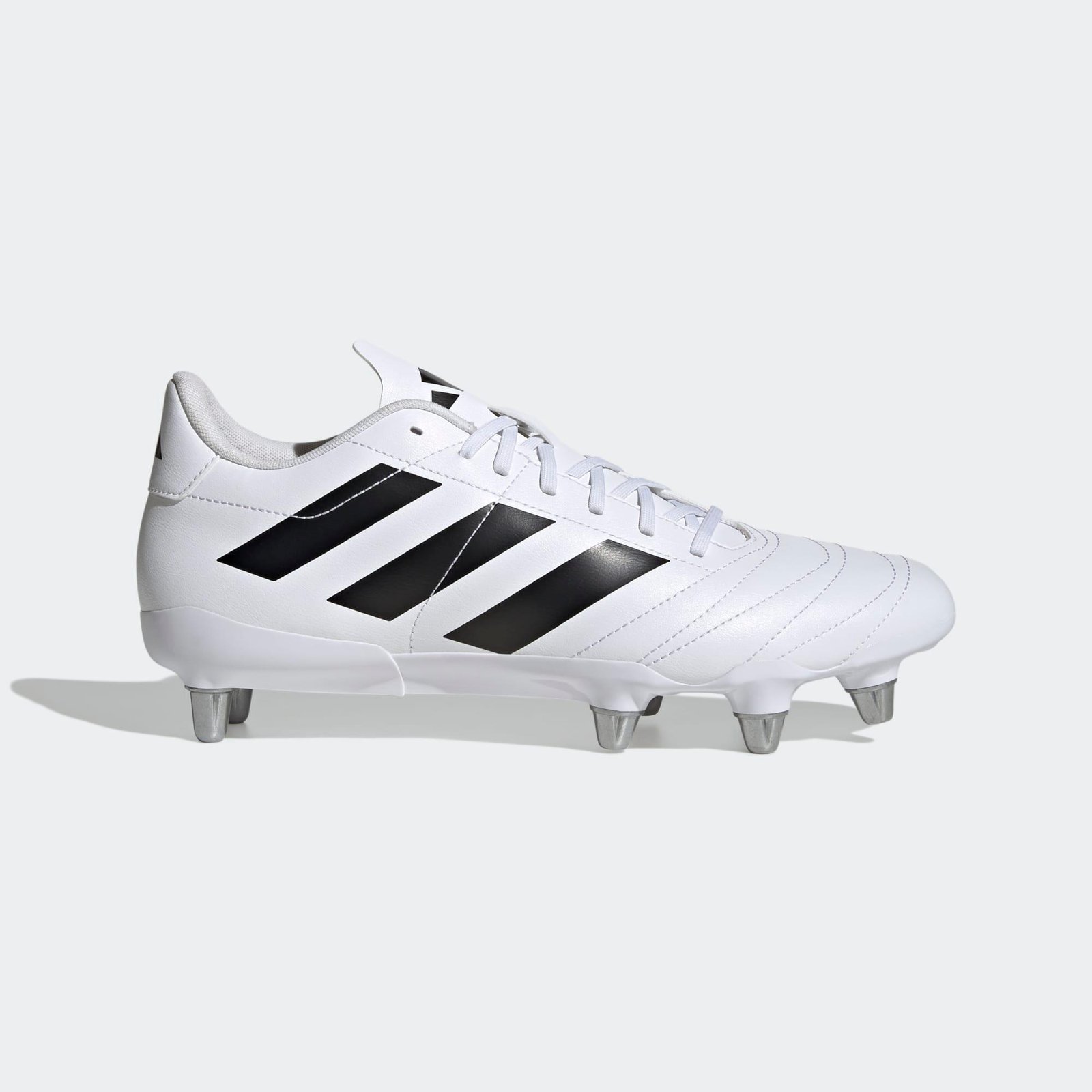 Adult Rugby Boots With Screw-on Studs Kakari Sg - White
