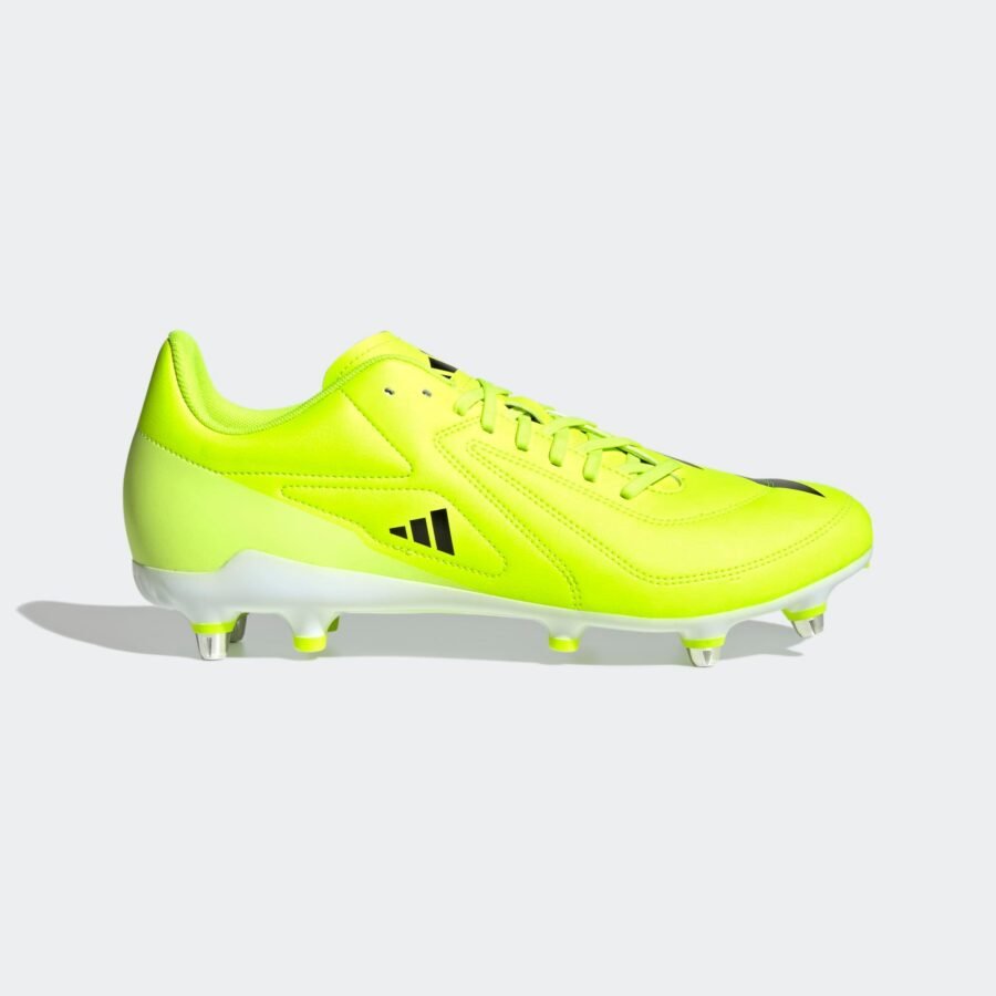 Rs15 Adult Rugby Boots Sg - Neon Yellow