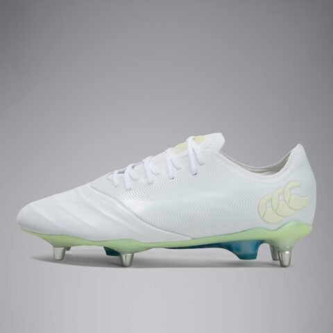 Adult Unisex Phoenix Genesis Elite Soft Ground Boots White/Yellow