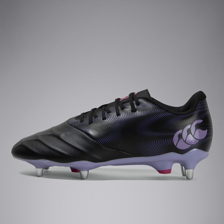 Adult Unisex Phoenix Genesis Team Soft Ground Boots Black/Purple