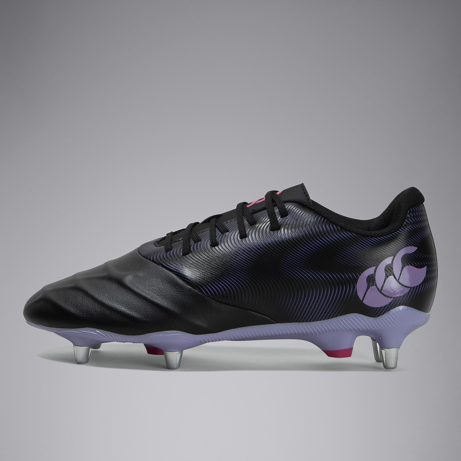 Adult Unisex Phoenix Genesis Team Soft Ground Boots Black/Purple