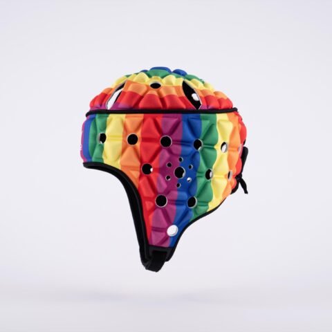 Gilbert Rugby Gilbert Air Headguard - Rainbow - Size: Small Child