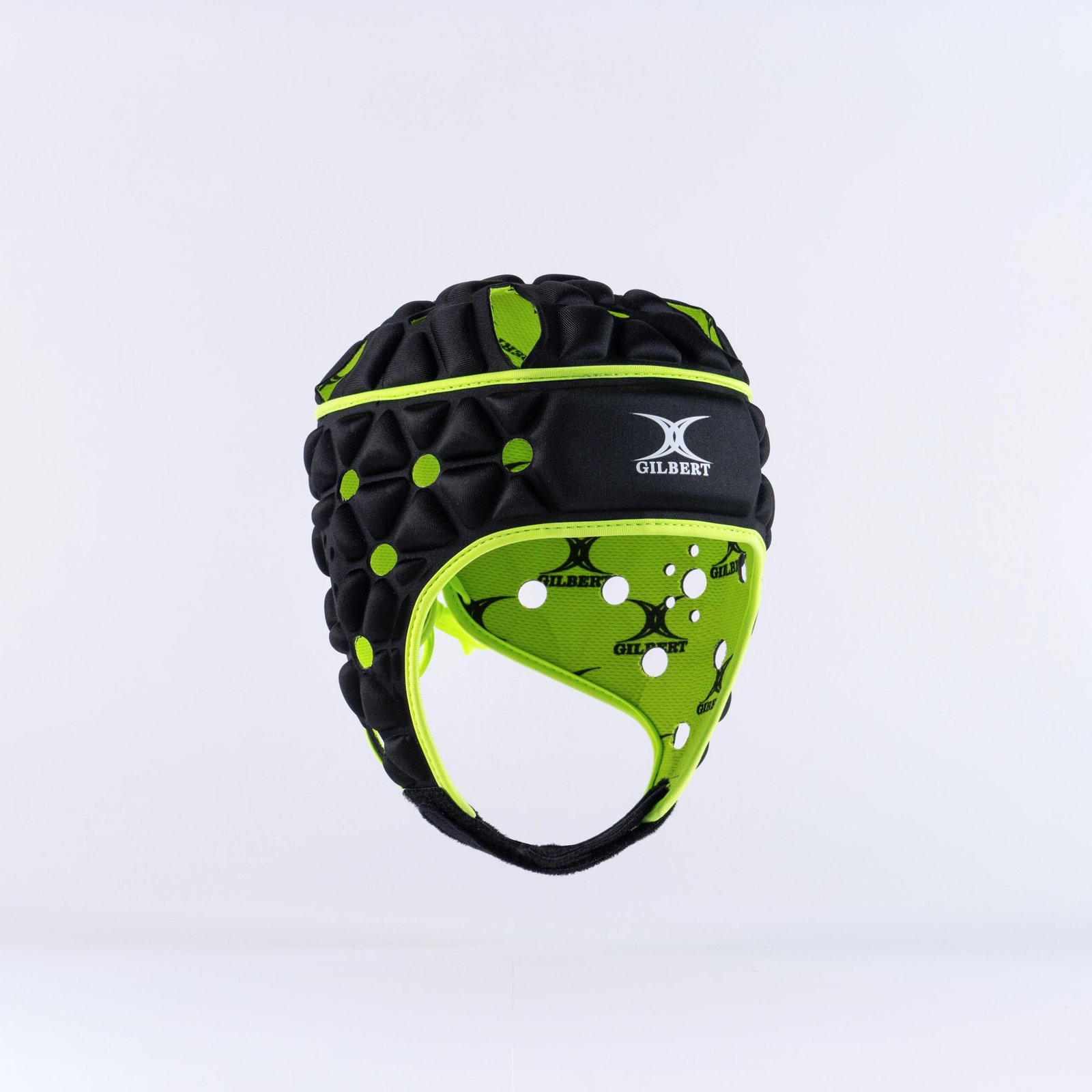 Gilbert Rugby Gilbert Air Headguard - Size: Small - Black/Green