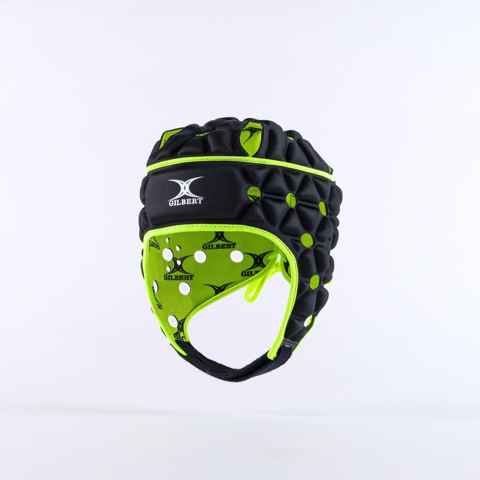 Gilbert Rugby Gilbert Air Headguard - Size: Small - Black/Green