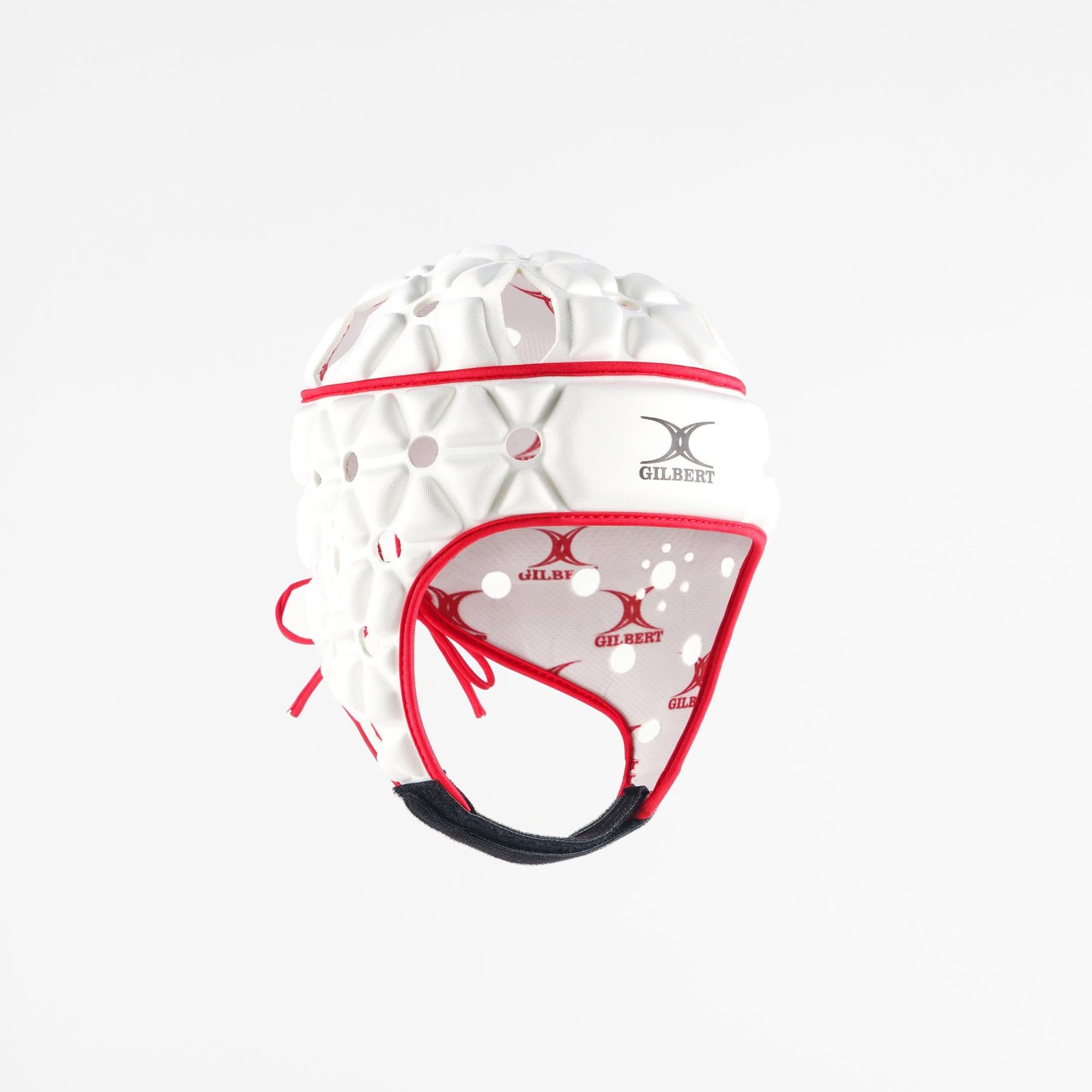 Gilbert Rugby Gilbert Air Headguard - Size: Small - White/Red