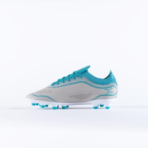 Gilbert Rugby Gilbert Cage Pace Pro MSX Boots - Senior - Size: UK 6 | EU 39 - Grey/Aqua