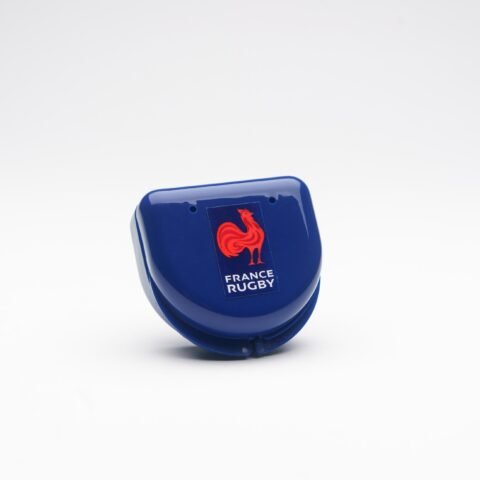 Gilbert Rugby Gilbert France Synergie Viper Mouthguard - Size: Junior - Country Colours