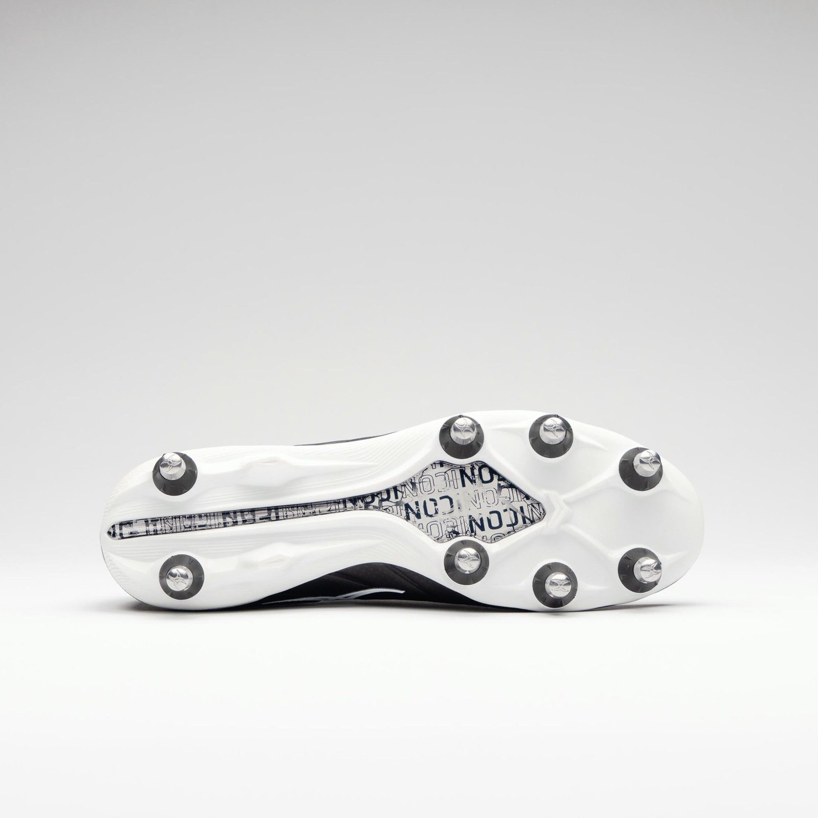 Gilbert Rugby Gilbert Icon Power X 8 Stud Boots - Junior - Size: UK 4.5 | EU 37.5 - Black