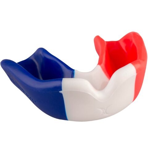 Gilbert Rugby Gilbert International Flag Mouthguard - Size: Senior - Country France