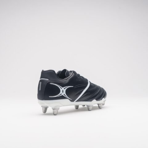 Gilbert Rugby Gilbert Sidestep X20 Power 8S Boots - Senior - Size: UK 6 | EU 39 - Black