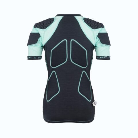 Gilbert Rugby Gilbert Triflex Lite V2 Body Armour - Women's - Size: 2 Extra Small - Black