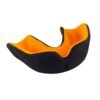 Gilbert Rugby Gilbert XBrace Dual Density Mouthguard - Size: Junior - Black/Orange