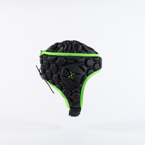 Gilbert Rugby Gilbert XP 250 Headguard - Junior - Size: Extra Small Junior - Black / Green