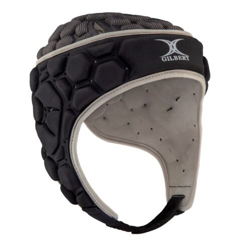 Gilbert Rugby Gilbert XP 250 Headguard - Junior - Size: Extra Small Junior - Black / Silver