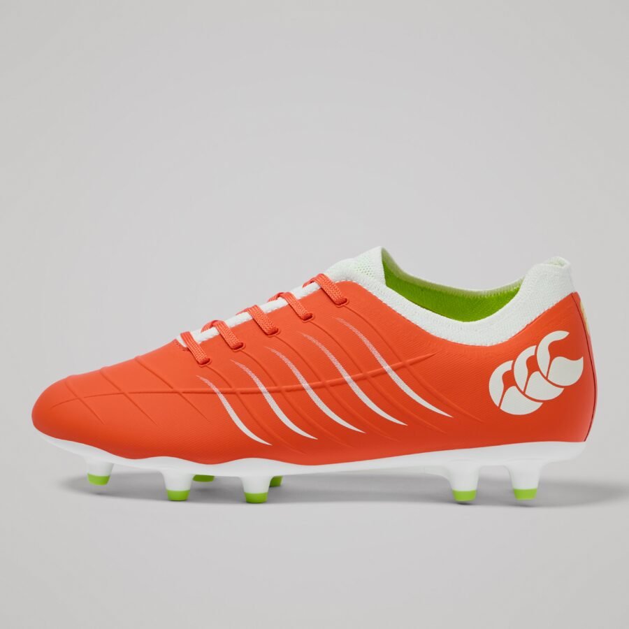 Canterbury Phoenix 2.0 Pro Firm Ground Rugby Boots – Orange