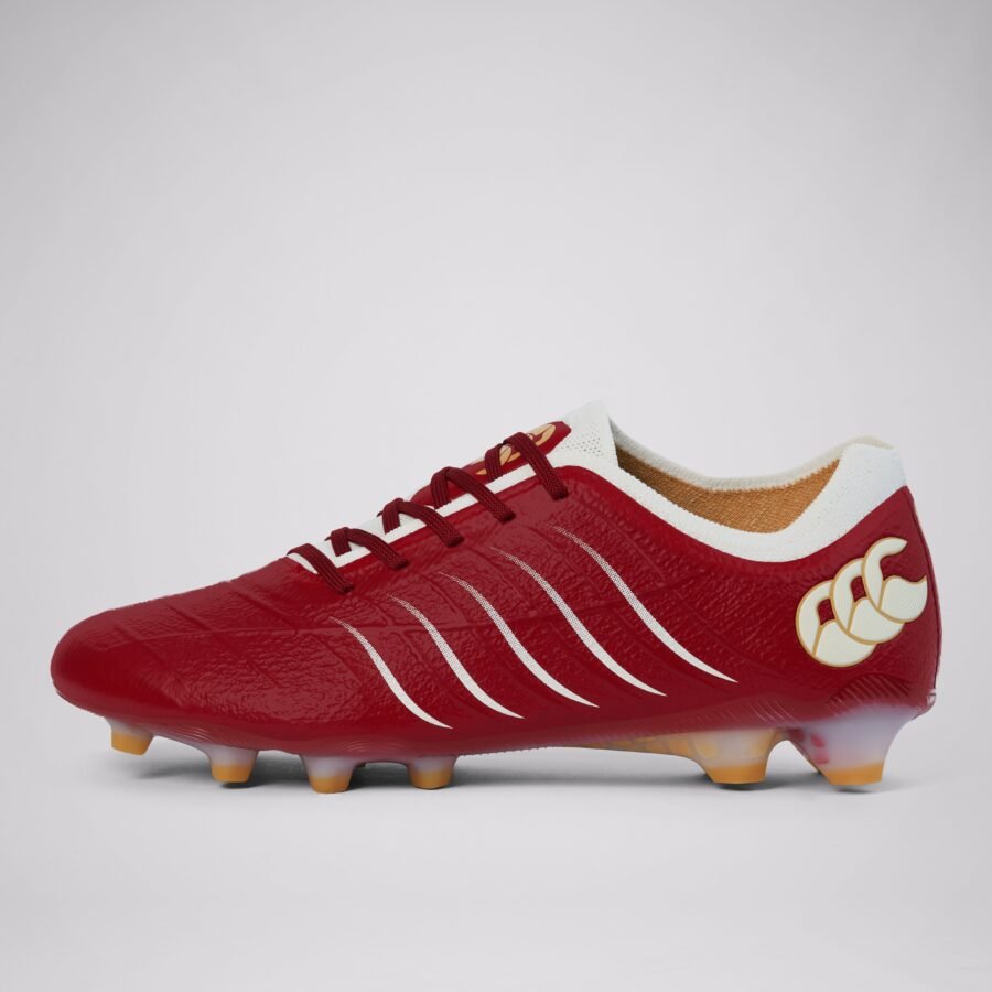 Canterbury Phoenix 2.0 Elite Firm Ground Rugby Boots – Red
