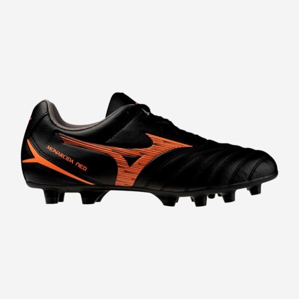 Mizuno Monarcida Neo III Select Firm Ground Rugby Boots – Junior – Black/Red
